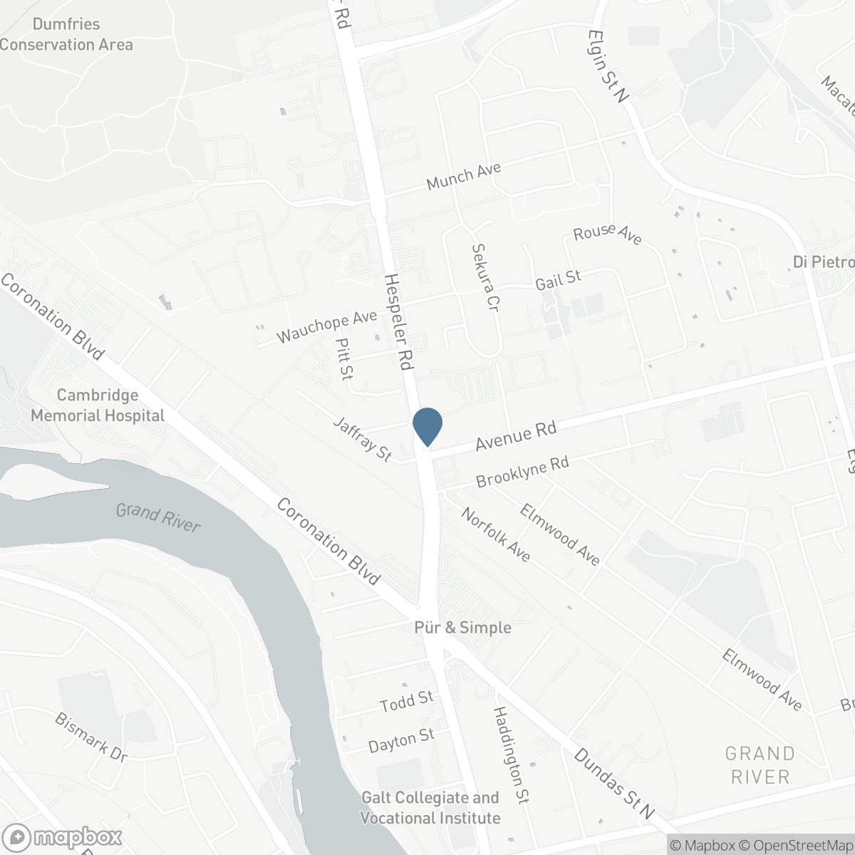 121 HESPELER Road, Cambridge, Ontario N1R 3G9